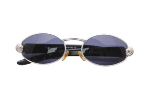 GIANFRANCO FERRE vintage ジャンフランコフェレ ヴィンテージ サングラス ブラック シルバー 90s GFF 335S 中古 51738
