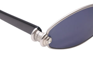 GIANFRANCO FERRE vintage ジャンフランコフェレ ヴィンテージ サングラス ブラック シルバー 90s GFF 335S 中古 51738