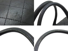 Load image into Gallery viewer, CHANEL シャネル ハンドバッグ ココマーク 14番台 2010年 ブラック レザー シルバー金具 良品 中古 51760