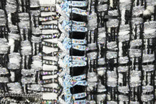 Load image into Gallery viewer, CHANEL シャネル ラメファンタジーツィードジャケット コート P50349V37209 ブルー マルチカラー サイズ34 美品 中古 51764
