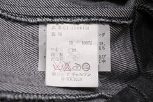 Load image into Gallery viewer, COMME des GARCONS コムデギャルソン ワンピース GJ-11094M デニム ブラック コットン サイズM 美品 中古 51769