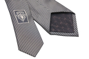 GUCCI グッチ ネクタイ トムフォード期 総柄 ドット柄 ブランドロゴ シルク ブラック レッド カーキ 美品 中古 51805 