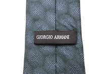 Load image into Gallery viewer, GIORGIO ARMANI ジョルジオアルマーニー 長さ150cm 大検幅8cm 紳士 ネクタイ イタリア産 中古 51828