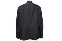 Load image into Gallery viewer, 極美品 Maison Margiela メゾンマルジェラ 21SS カットオフ ジャケット ブラック アウター 素材切替 S50BN0467 サイズ48 中古 51857