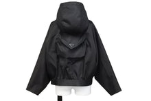 Load image into Gallery viewer, 未使用品 PRADA プラダ ジャケット レディース ブラック RENYLON サイズ36 291943 S211 1WQ8 シルバー金具 中古 51859