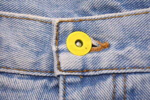 新品未使用 Endless Denim エンドレスデニム ASAP Bari デニムパンツ インディゴ イエロー サイズ32 中古 51917