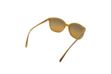画像をギャラリービューアに読み込む, 極美品 PRADA プラダ サングラス 55□17 140 SPR010 F00A8 ブラウン イエロー ゴールド金具 中古 51927
