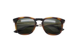 GUCCI グッチ サングラス GG1130/S ロゴ ブラウン ゴールド サイズ51□21 ゴールド金具 美品 中古 51931