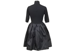 PRADA プラダ Re-Nylon ギャバジン ワンピース P3E32_1YZ8_F0806_S_211 ブラック サイズ38 美品 中古 51936
