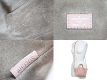 Load image into Gallery viewer, LouisVuitton ルイヴィトン パルナセア ナノロックイット 2WAYバッグ M61256 レザー マグノリア シルバー 美品 中古 51961