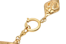 Load image into Gallery viewer, CHANEL シャネル ネックレス・チョーカー マドモアゼル ココシャネル刻印 ひし形 GP ゴールド 77ｇ 美品 中古 51964