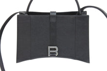 Load image into Gallery viewer, 極美品 BALENCIAGA バレンシアガ ハンドバッグ アワーグラス 619669 ブラック シルバー金具 中古 51977