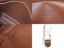 Load image into Gallery viewer, LOUIS VUITTON ルイヴィトン ダヌーブ ショルダーバッグ M45266 PVCコーティングキャンバス ブラウン ゴールド 美品 中古 51992