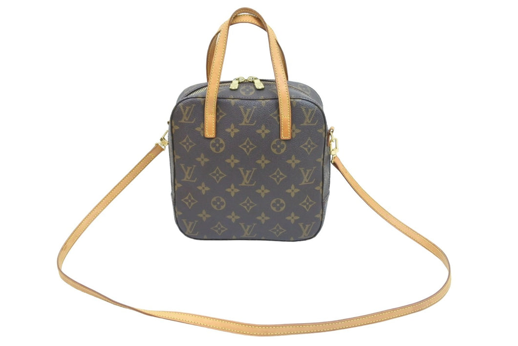 LouisVuitton ルイヴィトン スポンティーニ 2WAYバッグ ハンドバッグ ショルダーバッグ M47500 ブラウン 美品 中古 51996