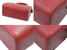 Load image into Gallery viewer, オーダー品 極美品 LOUIS VUITTON ルイヴィトン ハンドバッグ ミニスピーディ エピ レッド ゴールド金具 中古 52004