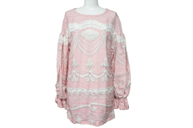 MOSCHINO モスキーノ ワンピース レディース 202D A04635452 ピンク レーヨン サイズ36 美品 中古 52014