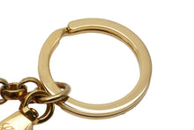 Load image into Gallery viewer, LOEWE ロエベ チャーム アクセサリー 小物 アナグラム ナッパレザー グリーン ゴールド金具 美品 中古 52019