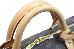 LOUIS VUITTON ルイ・ヴィトン ボストンバッグ キーポル60 M41412 ブラウン PVC レザー ゴールド金具 美品 中古 52038