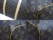 Load image into Gallery viewer, LOUIS VUITTON ルイ・ヴィトン ボストンバッグ キーポル60 M41412 ブラウン PVC レザー ゴールド金具 美品 中古 52038