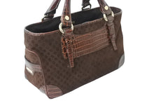 Load image into Gallery viewer, CELINE セリーヌ ハンドバッグ ブギーバッグ WC-ST-0077 ブラウン スエード レザー ゴールド金具 良品 中古 52043