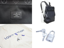 Load image into Gallery viewer, LOUIS VUITTON ルイ ヴィトン リュック スティーマーバックパック M44052 モノグラムエクリプスキャンバス ブラック 美品 中古52047