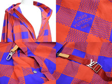 Load image into Gallery viewer, ルイヴィトン 12SS Maasai Check P/O Nylon Jacket RM121 H1BS66PMT マサイチェックナイロンジャケット サイズ54 中古 52050