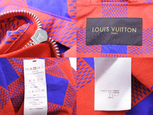 Load image into Gallery viewer, ルイヴィトン 12SS Maasai Check P/O Nylon Jacket RM121 H1BS66PMT マサイチェックナイロンジャケット サイズ54 中古 52050