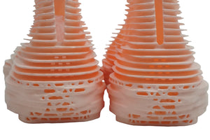 新品 HOUSE OF ERRORS ハウスオブエラー×ALIVEFORM TOPO-1 3D-Printed Shoes 3Dプリント サイズ38 スニーカー 中古 52054