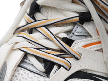 Load image into Gallery viewer, BALENCIAGA バレンシアガ スニーカー レディース 542436 TRACK TRAINER ホワイト オレンジ サイズ36 良品 中古 52133