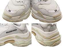 Load image into Gallery viewer, BALENCIAGA バレンシアガ スニーカー triple s トリプルS レディース ホワイト サイズ36 美品 中古 52136