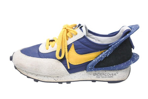 NIKE ナイキ UNDERCOVER アンダーカバー スニーカー BV4594-700 cj3295 ネイビー イエロー サイズ24cm 美品 中古 52138