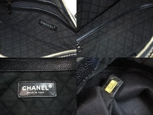 Load image into Gallery viewer, CHANEL シャネル ミニボストンバッグ ココトラベル 11番台 2007限定 PVC ブラック レッド ベージュ シルバー 美品 中古 52152