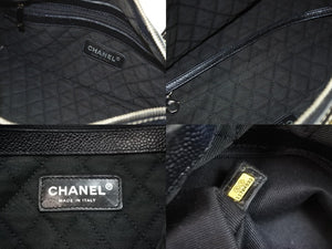 CHANEL シャネル ミニボストンバッグ ココトラベル 11番台 2007限定 PVC ブラック レッド ベージュ シルバー 美品 中古 52152