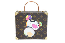 Load image into Gallery viewer, 世界200個限定 新品 LOUIS VUITTON ルイヴィトン×村上隆 ミニトランク ジュエリーボックス M92478 パンダ モノグラム 52170