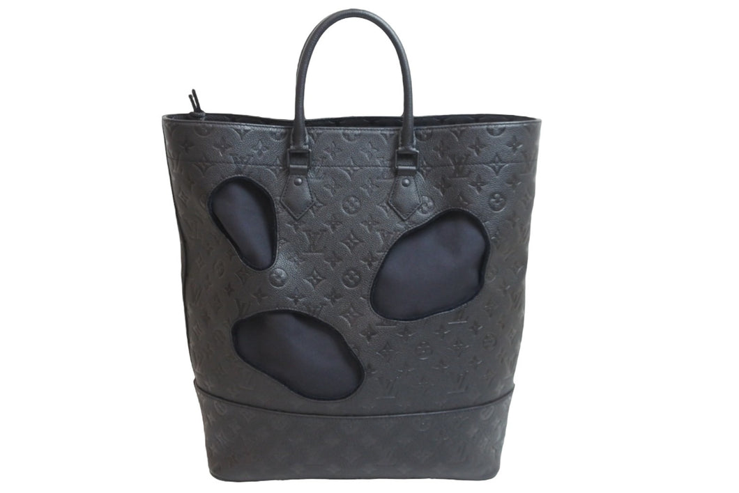 未使用 LOUIS VUITTON × COMME des GARCONS ルイヴィトン × コムデギャルソン 川久保玲 ウィズホールズ M58661 ブラック 52172