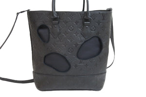 未使用 LOUIS VUITTON × COMME des GARCONS ルイヴィトン × コムデギャルソン 川久保玲 ウィズホールズ N45887 ブラック52173