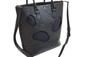 未使用 LOUIS VUITTON × COMME des GARCONS ルイヴィトン × コムデギャルソン 川久保玲 ウィズホールズ N45887 ブラック52173