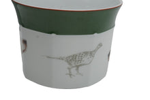 Load image into Gallery viewer, 未使用品 HERMES エルメス 食器 カップソーサ 陶器 犬 イングリッシュセッター犬 ホワイト グリーン 中古 52189