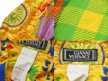 Load image into Gallery viewer, Gianni Versace ジャンニ・ヴェルサーチ 長袖シャツ バロッコ 総柄 マルチカラー シルク サイズ38 良品 中古 52204