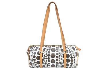 LOUIS VUITTON ルイ・ヴィトン ハンドバッグ パピヨン30 GM 草間彌生 パンプキンドット M40687 ゴールド金具 美品 中古 52213