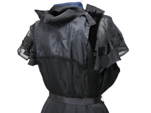 画像をギャラリービューアに読み込む, Sacai サカイ ワンピース コットンポプリンロングドレス 18-4141 ポリエステル コットン ブラック ネイビー 1 美品 中古 52224 
