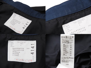 Sacai サカイ ワンピース コットンポプリンロングドレス 18-4141 ポリエステル コットン ブラック ネイビー 1 美品 中古 52224 