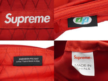 画像をギャラリービューアに読み込む, Supreme シュプリーム ウエストバッグ・ボディバッグ ポーチ ダイヤ柄 Supremeロゴ 刺繍ロゴ レッド ホワイト 美品 中古 52228 