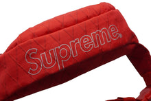 画像をギャラリービューアに読み込む, Supreme シュプリーム ウエストバッグ・ボディバッグ ポーチ ダイヤ柄 Supremeロゴ 刺繍ロゴ レッド ホワイト 美品 中古 52228 