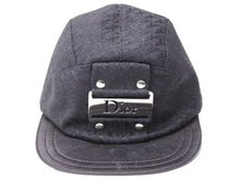 Load image into Gallery viewer, Christian Dior クリスチャンディオール キャップ ハット CPX04901B ブラック サイズ 58 美品 中古 52240