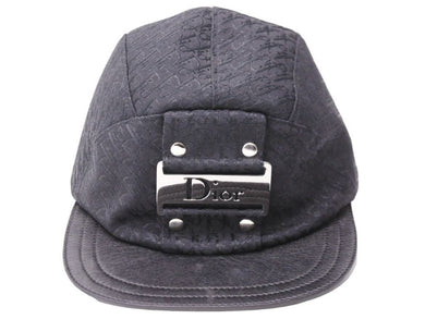 Christian Dior クリスチャンディオール キャップ ハット CPX04901B ブラック サイズ 58 美品 中古 52240