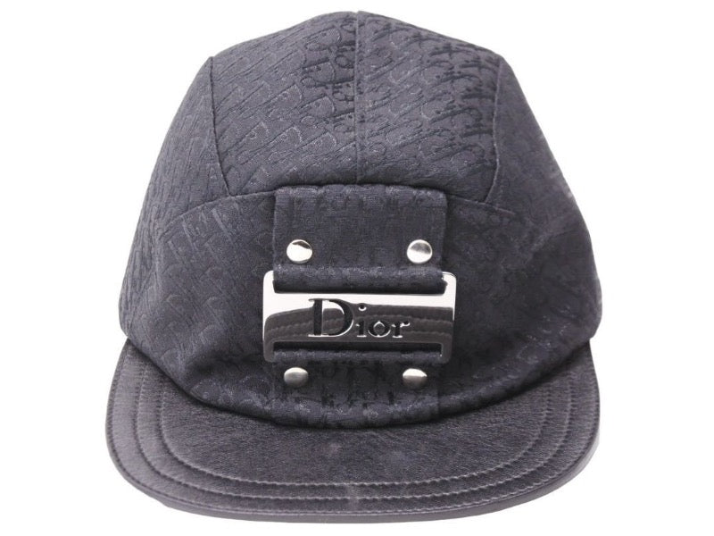 Christian Dior クリスチャンディオール キャップ ハット CPX04901B ブラック サイズ 58 美品 中古 52240