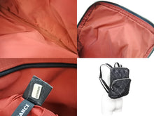 Load image into Gallery viewer, CHANEL シャネル バックパック ブラック ホワイト 6番台 ナイロン 旧トラベルライン 中古 52314