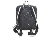 Load image into Gallery viewer, CHANEL シャネル バックパック ブラック ホワイト 6番台 ナイロン 旧トラベルライン 中古 52314