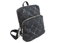 Load image into Gallery viewer, CHANEL シャネル バックパック ブラック ホワイト 6番台 ナイロン 旧トラベルライン 中古 52314